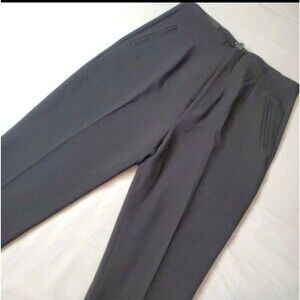 Banana Republic Womens Size 16 NWT Ultra-High Rise Tapered Pants Black 817461
